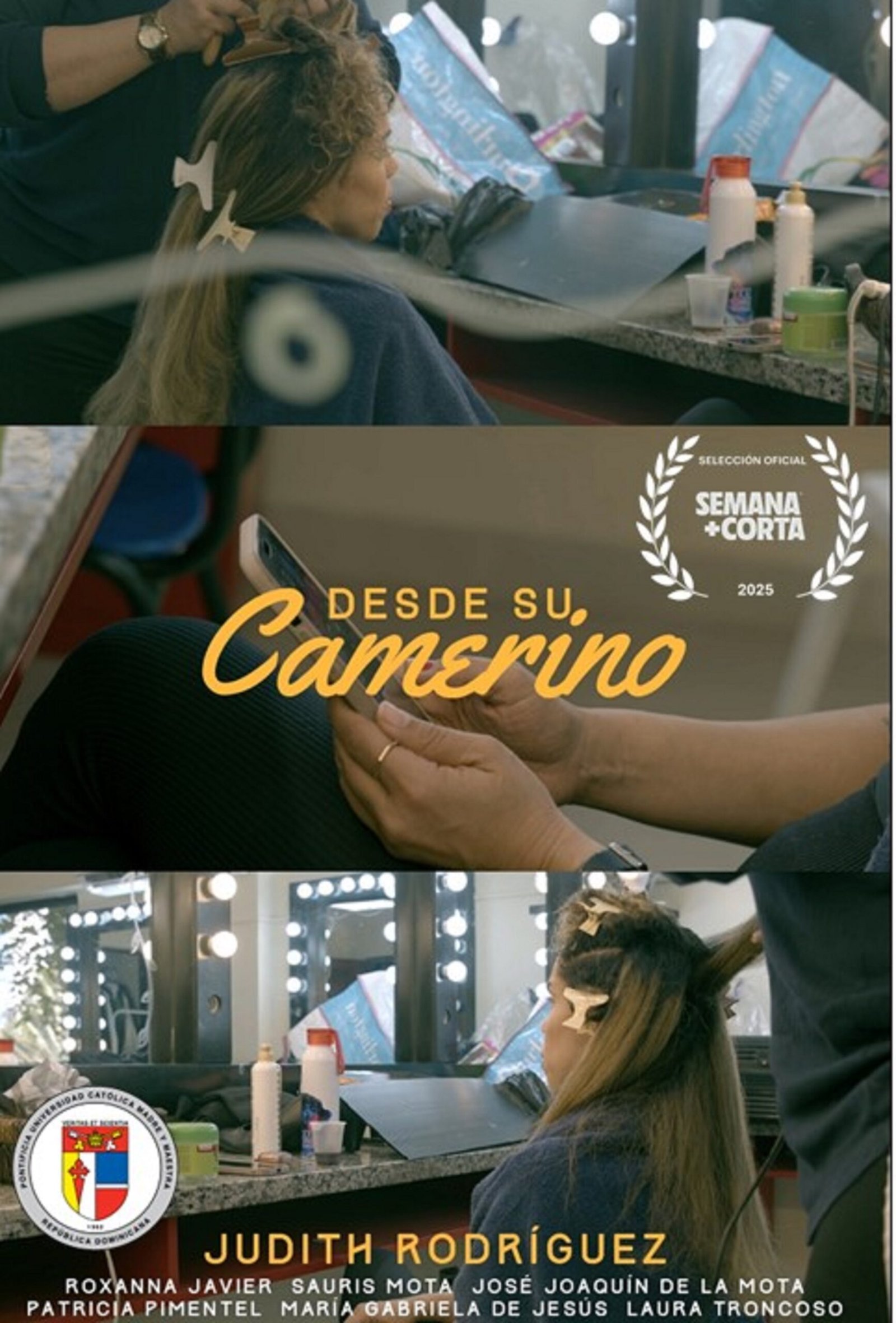Desde su camerino
